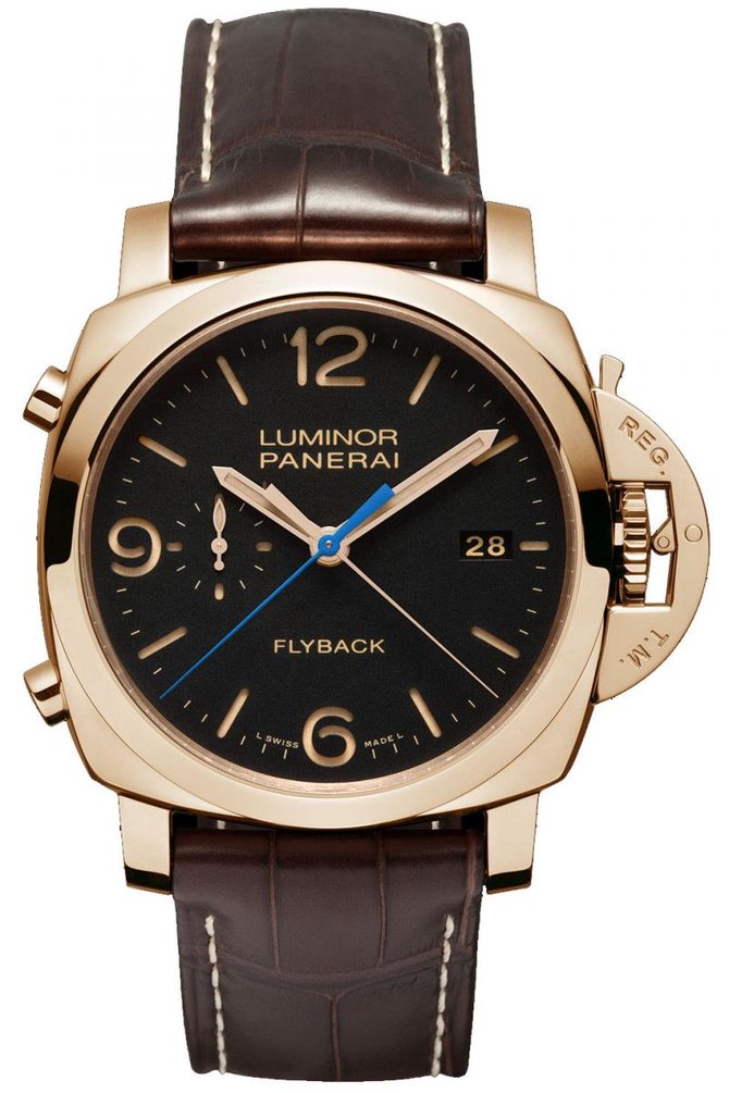 Officine Panerai PAM00525 Luminor Luminor 1950 3 Days Chrono Flyback Automatic Oro Rosso - фото 1
