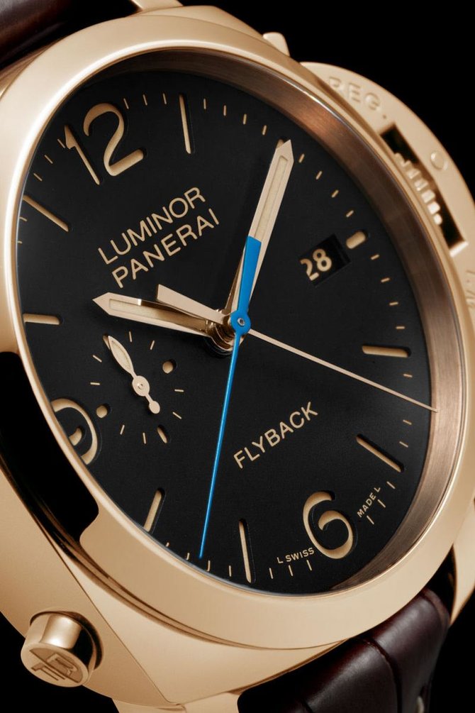 Officine Panerai PAM00525 Luminor Luminor 1950 3 Days Chrono Flyback Automatic Oro Rosso - фото 5