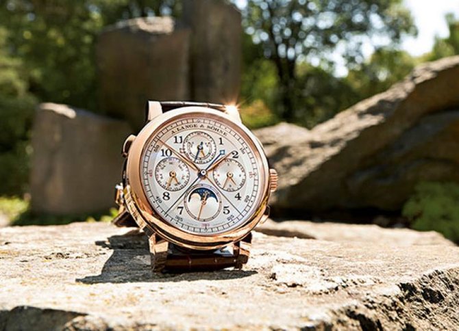 A.Lange and Sohne 421.032 1815 Rattrapante Perpetual Calendar - фото 3