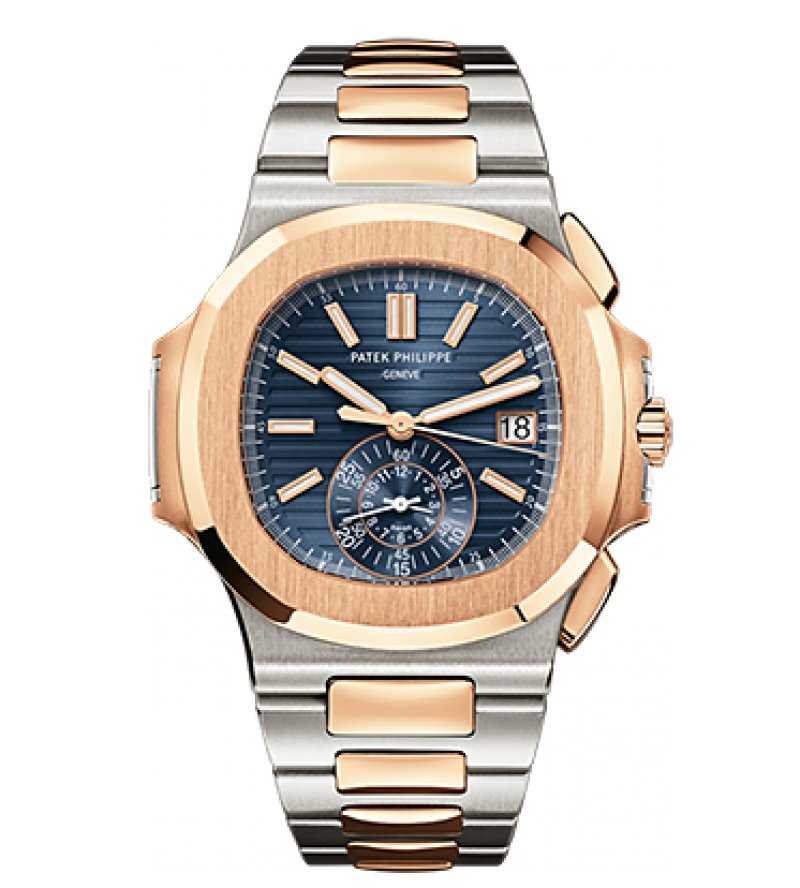 5980/1AR-001 Patek Philippe Stainless Steel and Rose Gold Nautilus