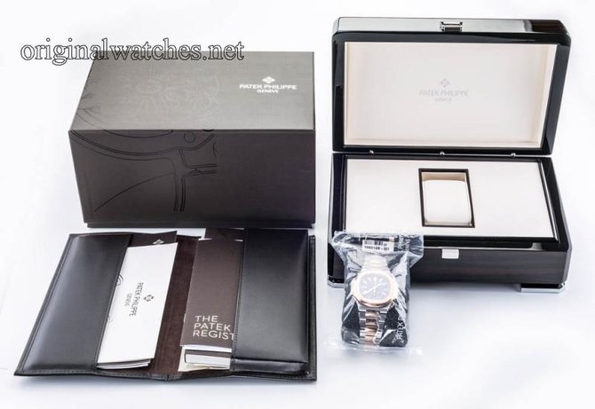 Patek Philippe 5980/1AR-001 Nautilus Stainless Steel and Rose Gold - фото 5