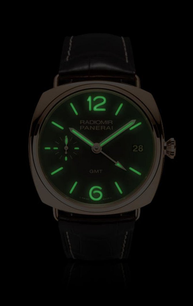 Officine Panerai PAM00421 Radiomir Radiomir 3 Days GMT Oro Rosso - фото 2