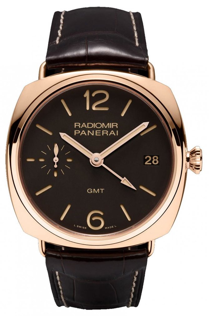 Officine Panerai PAM00421 Radiomir Radiomir 3 Days GMT Oro Rosso - фото 1