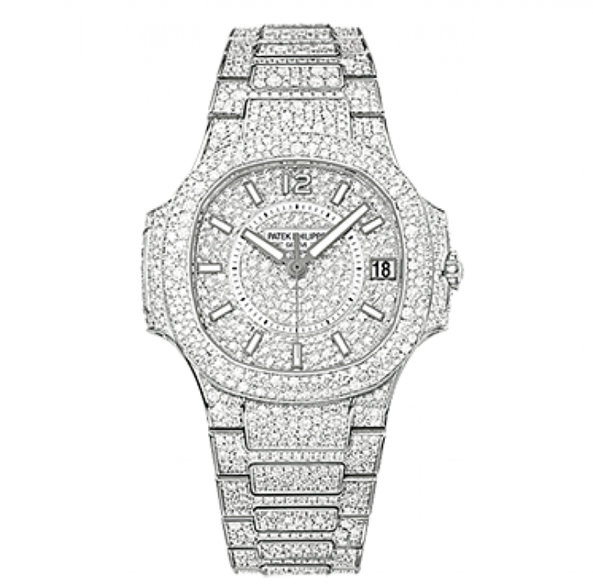 Patek Philippe 7021/1G-001 Nautilus White Gold - Ladies Nautilus - фото 1