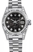 Rolex Datejust Ladies 179239 bkjdp 26mm White Gold