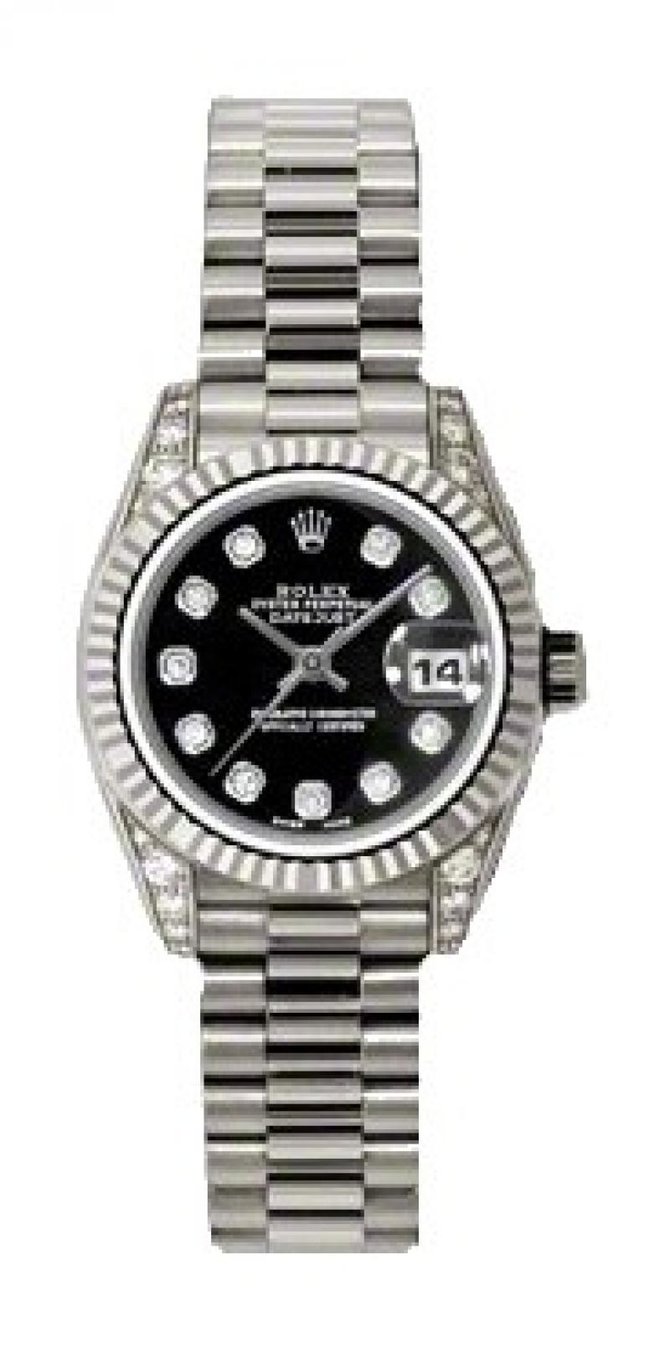 Rolex 179239 bkdp Datejust Ladies 26mm White Gold - фото 1