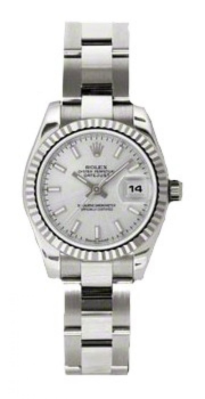 Rolex 179179 sso Datejust Ladies 26mm White Gold - фото 1
