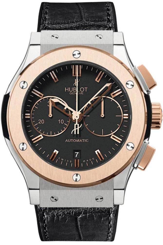 Hublot 521.NO.1180.LR Classic Fusion Fusion Chronographe Titanium Gold
