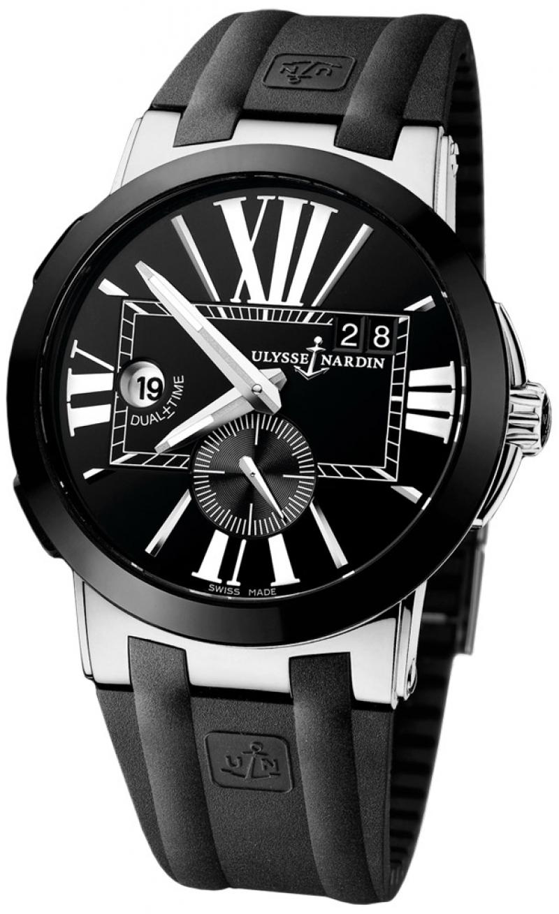 243-00-3/42 Ulysse Nardin 43mm Executive Dual Time
