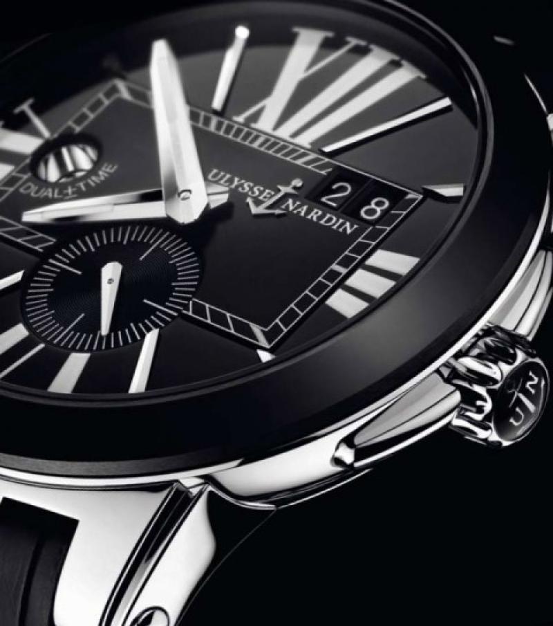 243-00-3/42 Ulysse Nardin 43mm Executive Dual Time