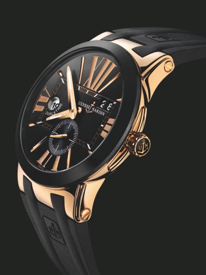 Ulysse Nardin 246-00-3/42 Executive Dual Time 43mm - фото 4
