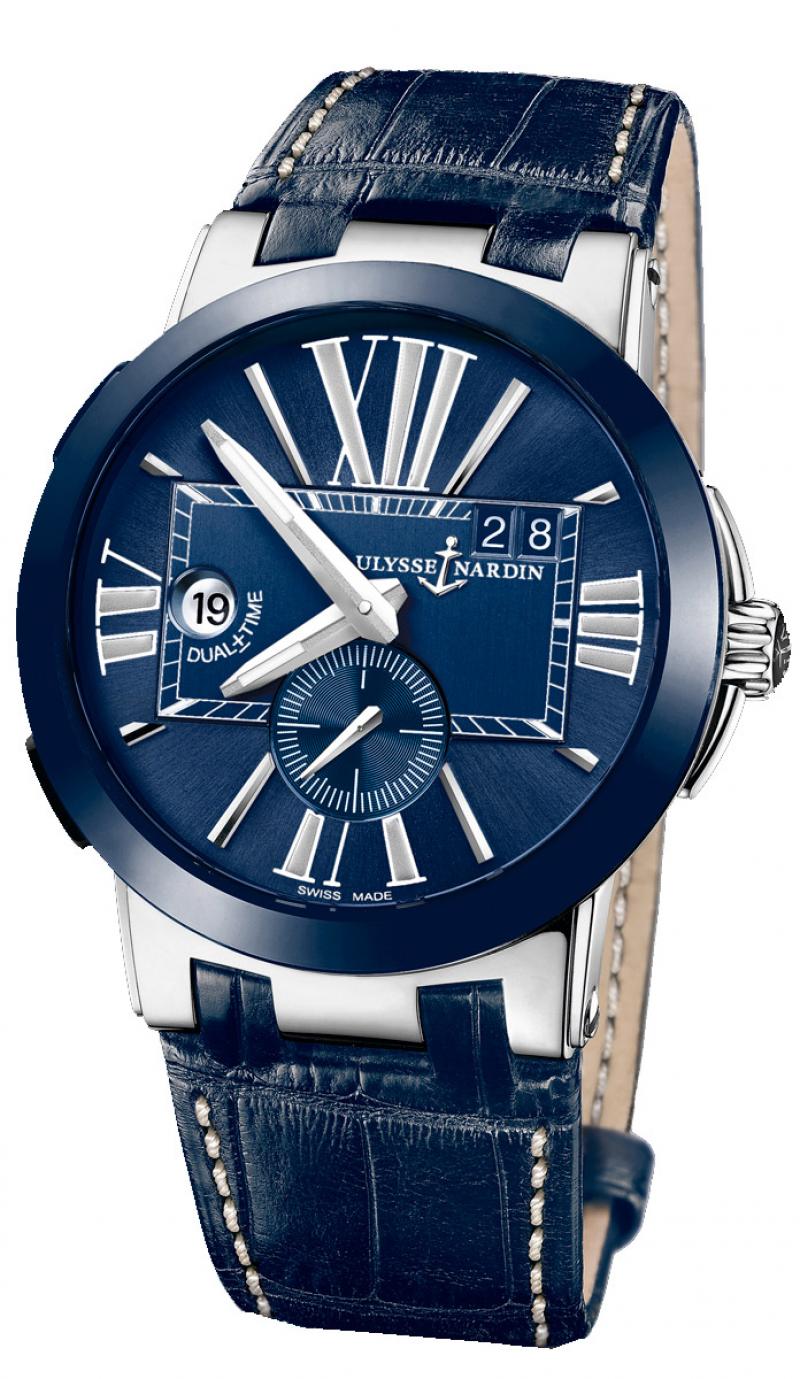 243-00/43 Ulysse Nardin 43mm Executive Dual Time