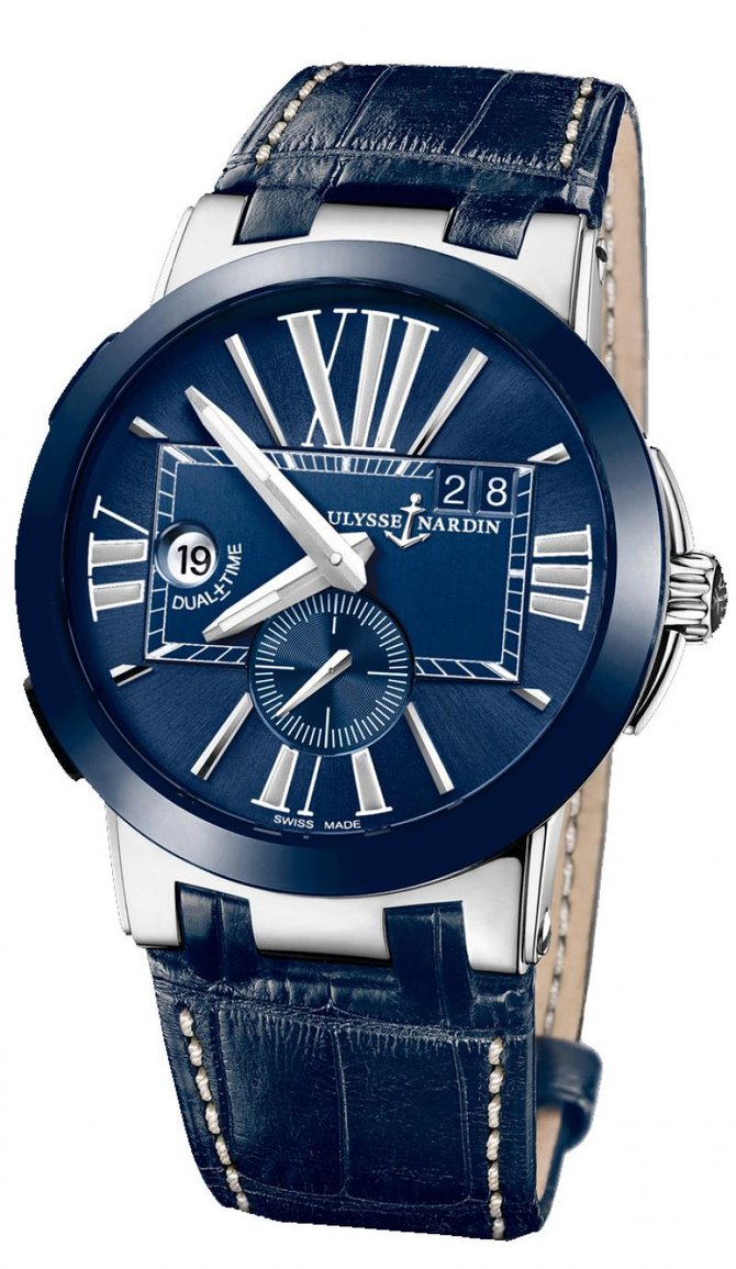 Ulysse Nardin 243-00/43 Executive Dual Time 43mm - фото 1