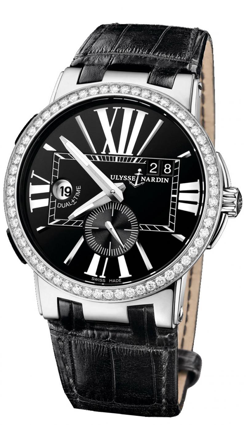 243-00B/42 Ulysse Nardin Executive Dual Time 43mm Executive Dual Time