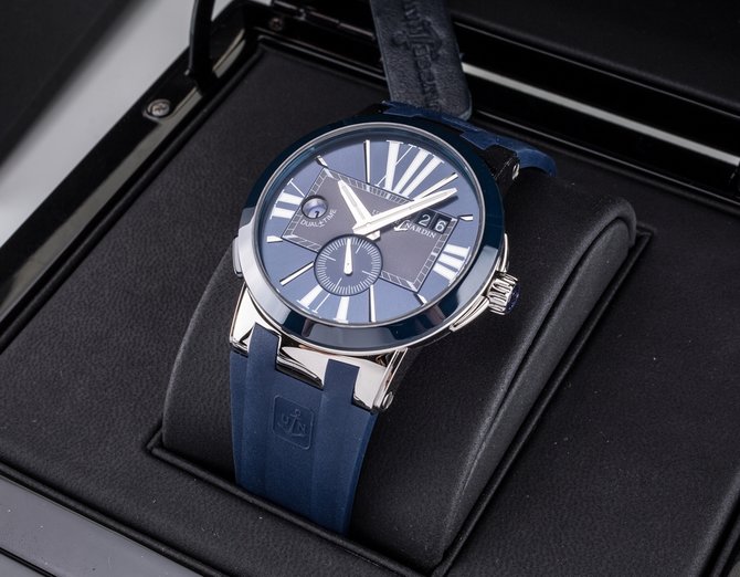 Ulysse Nardin 243-00-3/43 Executive Dual Time 43mm - фото 14