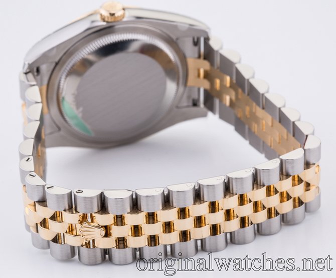 Rolex 116243 Green Floral dial Jublilee Datejust Ladies Datejust 36mm - Steel and Yellow  - фото 7