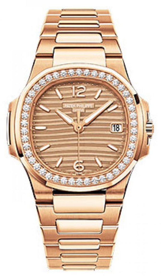 Patek Philippe 7010/1R-012 Nautilus Ladies Rose Gold Bracelet