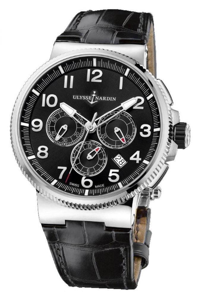 Ulysse Nardin 1503-150/62 Marine Manufacture Chronograph Steel 43mm
