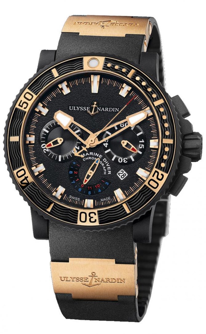 Ulysse Nardin 353-90-3 Maxi Marine Diver Black Sea Chronograph 2013
