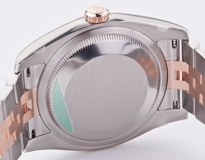 Rolex 116231 brown floral diamonds dial Jubilee Datejust Ladies 36mm - фото 7