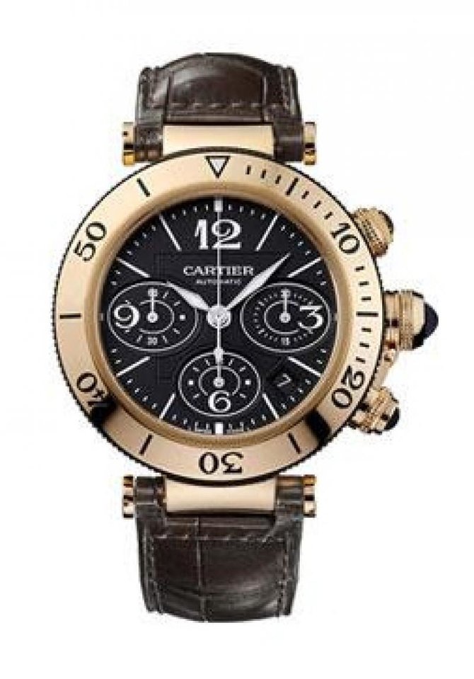 Cartier W3030018 Pasha De Cartier Seatimer Chronograph - фото 1