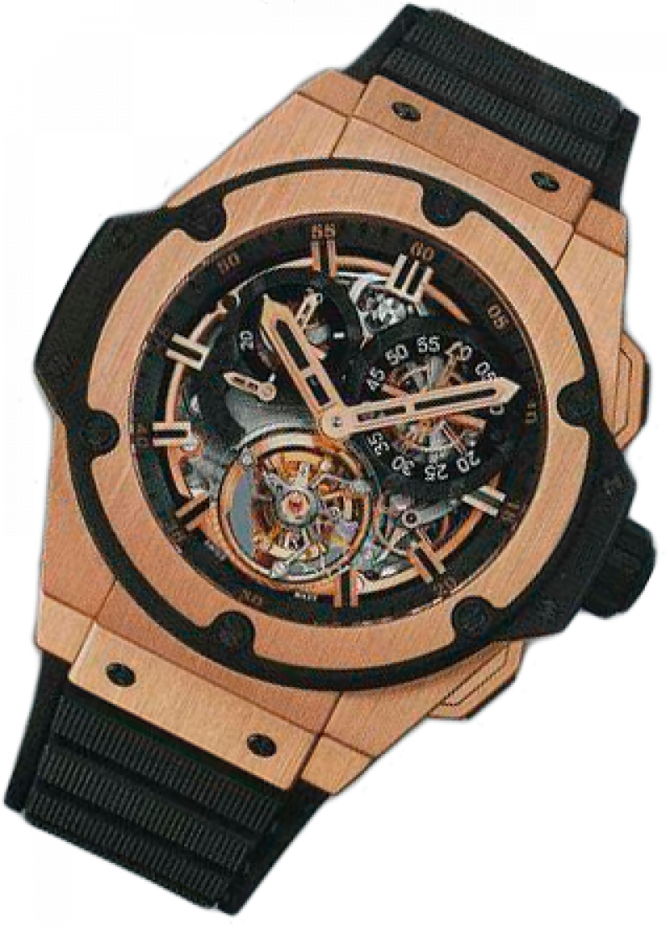 Hublot 708.CI.0180.RX King Power Chrono Tourbillon Gold - фото 3
