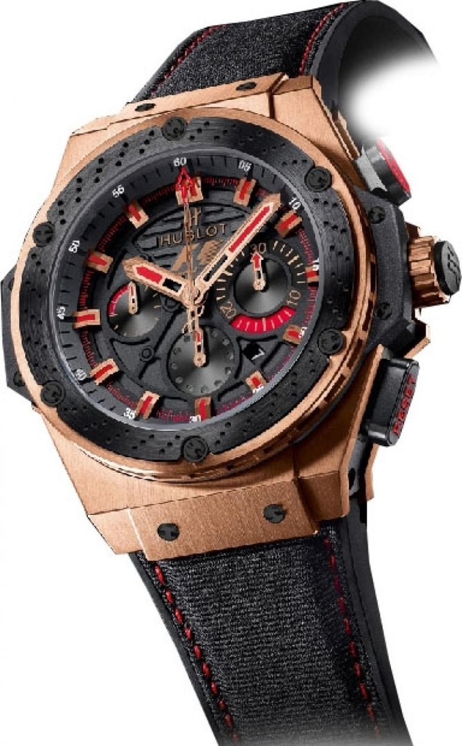 Hublot 703.OM.1138.NR.FMO10 King Power F1 Gold - фото 2