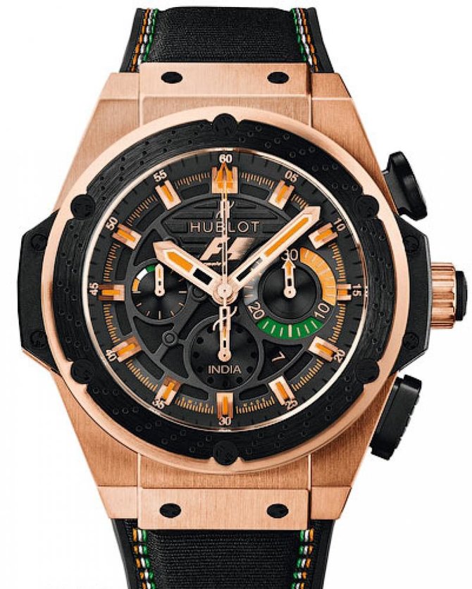 Hublot 703.OM.1138.NR.FMI11 King Power F1 India - фото 1