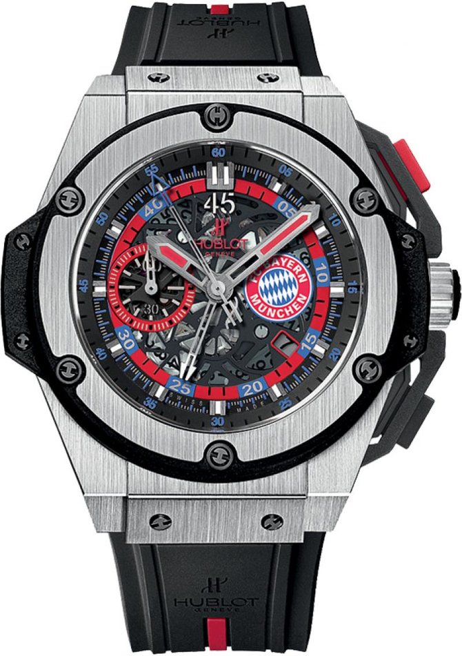 Hublot 716.NX.1129.RX.BYM12 King Power FC Bayern Munich Limited Edition - фото 1