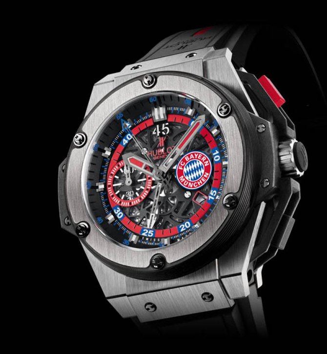 Hublot 716.NX.1129.RX.BYM12 King Power FC Bayern Munich Limited Edition - фото 3