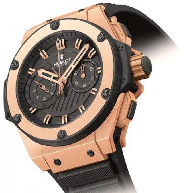 Hublot 715.PX.1128.RX King Power Foudroyante Gold - фото 2