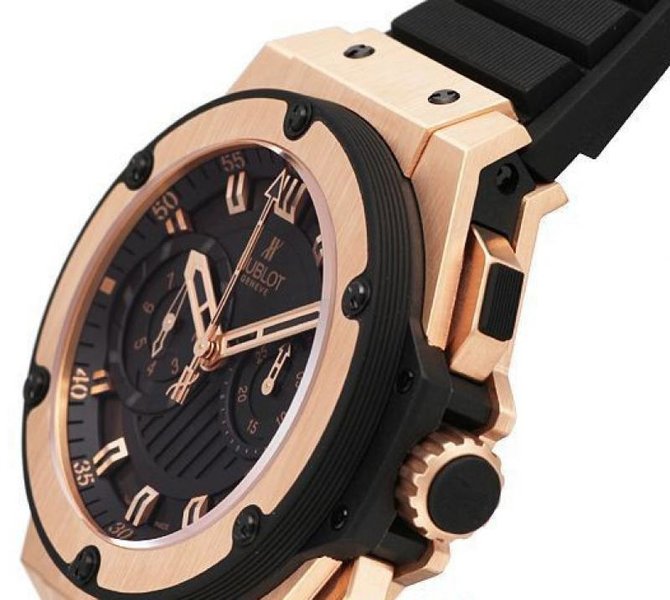 Hublot 715.PX.1128.RX King Power Foudroyante Gold - фото 3