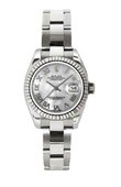 Rolex Datejust Ladies 179179 mro 26mm White Gold