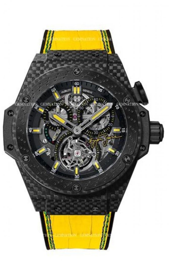 Hublot 708.QM.1129.NR.AES10 King Power Tourbillon Ayrton Senna - фото 1