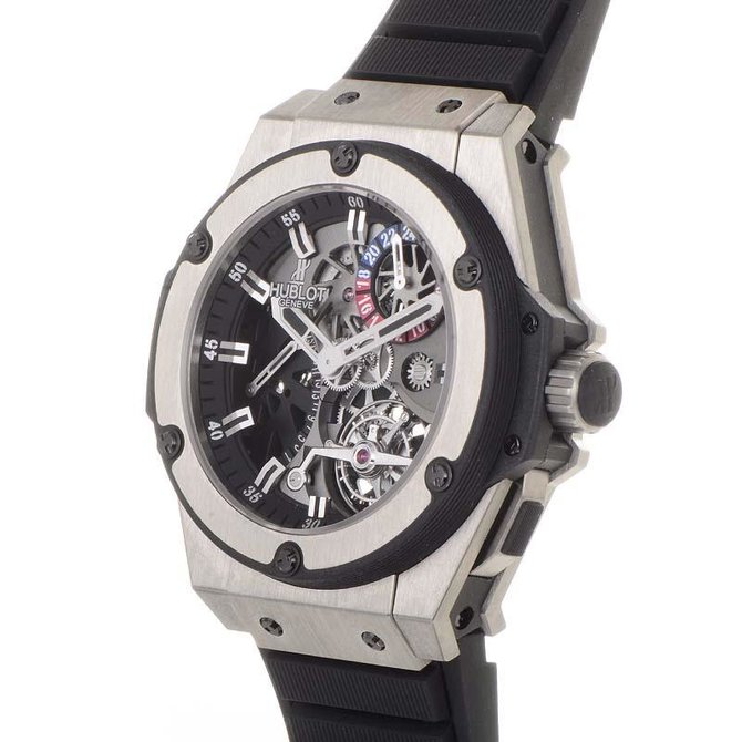 Hublot 706.ZX.1170.RX King Power Tourbillon GMT Zirconium - фото 2