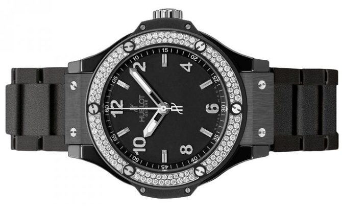 Hublot 361.CV.1270.CM.1104 Big Bang 38mm Ladies Black Ceramic Black Magic Diamonds - фото 2