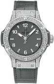 Hublot Часы Hublot Big Bang 38mm Ladies 361.ST.5010.LR.1704 Earl Gray Steel