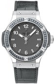 Hublot Часы Hublot Big Bang 38mm Ladies 361.ST.5010.LR.1912 Earl Gray Steel