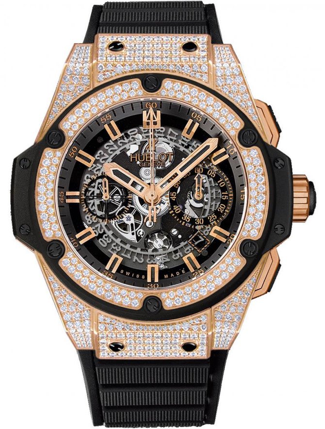 Hublot 701.OX.0180.RX.1704 King Power Unico King Gold - фото 1