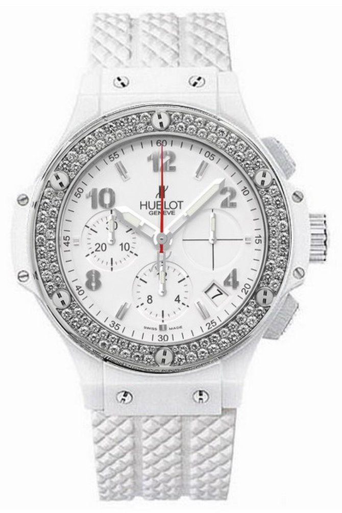 Hublot 341.CL.230.RW.114 Big Bang 41mm Ladies All White Ceramic Aspen - фото 1