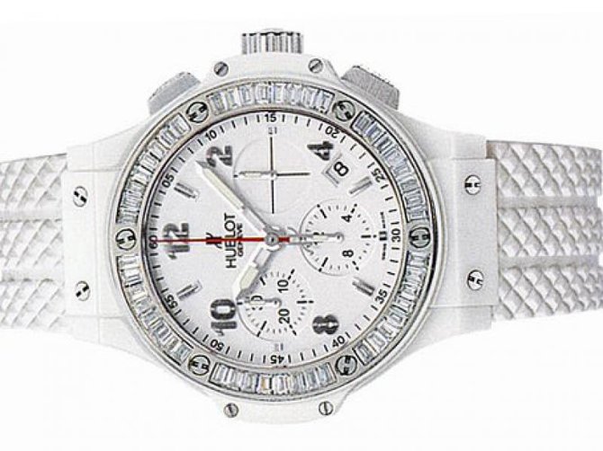 Hublot 341.CW.230.RW.194 Big Bang 41mm Ladies All White Ceramic Aspen - фото 3