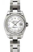 Rolex Datejust Ladies 179179 mdo 26mm White Gold