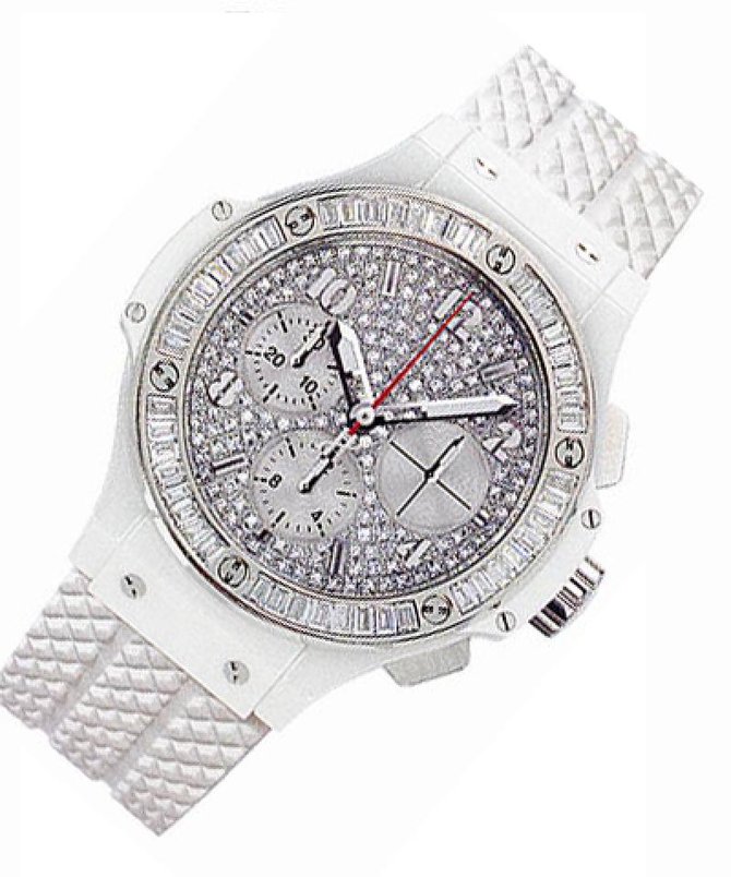 Hublot 341.CW.9054.RW.194 Big Bang 41mm Ladies All White Ceramic Aspen - фото 2