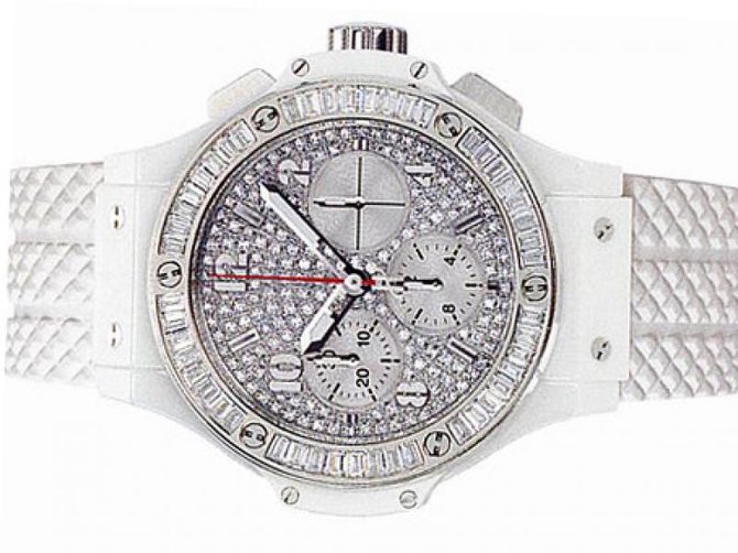 Hublot 341.CW.9054.RW.194 Big Bang 41mm Ladies All White Ceramic Aspen - фото 3