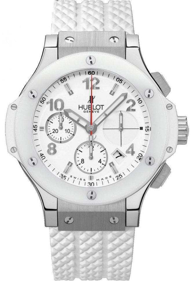 Hublot 342.SE.230.RW Big Bang 41mm Ladies All White Ceramic Aspen