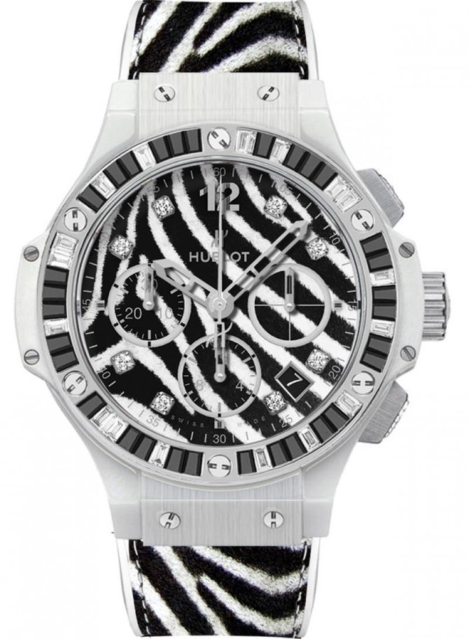 Hublot 341.HW.7517.VR.1975 Big Bang 41mm Ladies Big Bang Zebra - фото 1