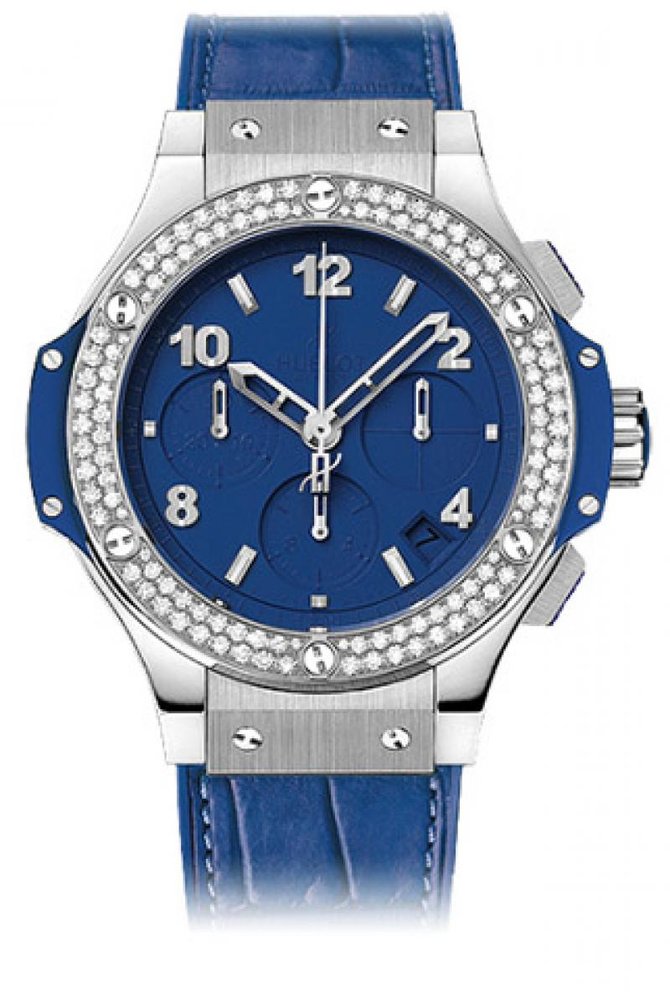 Hublot 342.SL.5190.LR.1104 Big Bang 41mm Ladies Dark Blue Diamonds - фото 1