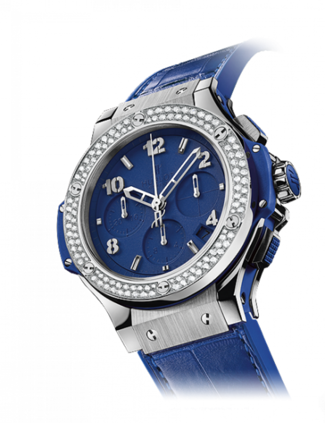 Hublot 342.SL.5190.LR.1104 Big Bang 41mm Ladies Dark Blue Diamonds - фото 2