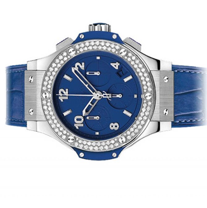 Hublot 342.SL.5190.LR.1104 Big Bang 41mm Ladies Dark Blue Diamonds - фото 3