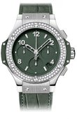 Hublot Часы Hublot Big Bang 41mm Ladies 342.SV.5290.LR.1104 Dark Green Diamonds